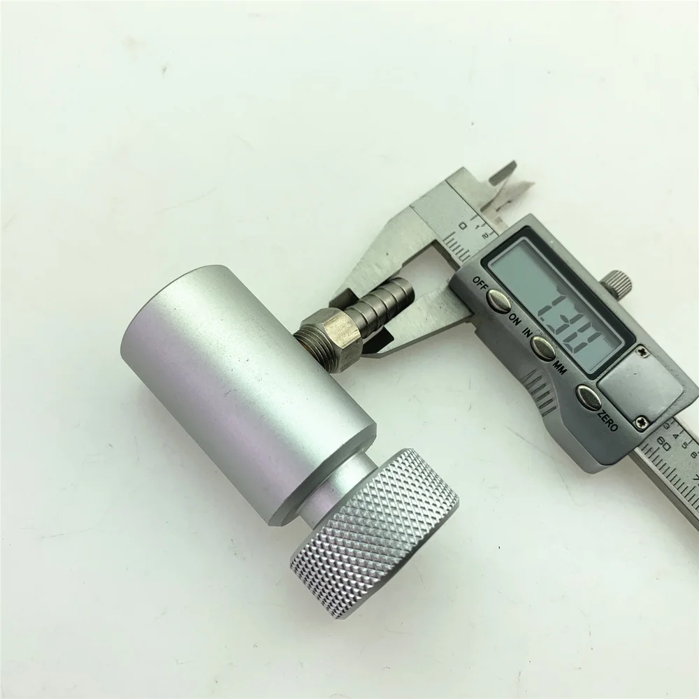 For Bubble Water Machine Soda Water Machine Co2 Small Gas Cylinder Charging Connector With 8mm Quick Connect Male Connector