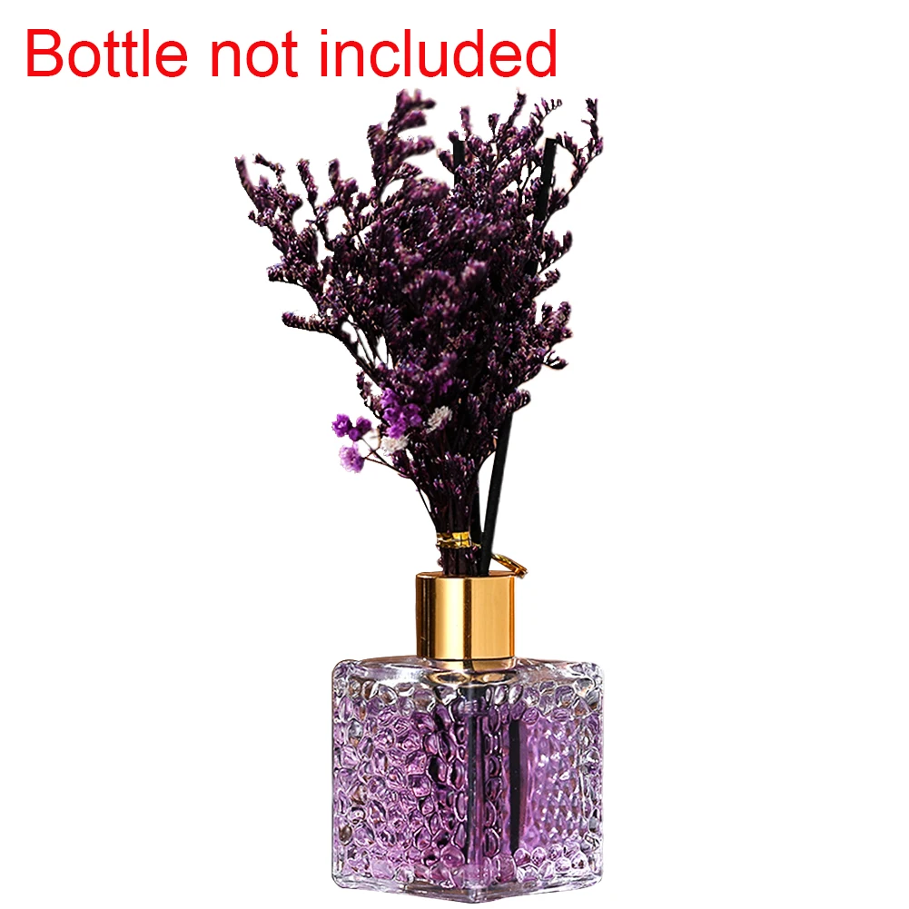 Фиолетовый Gifts Reed Rattan Sticks Set Refill Replacement Scent Faux Flower Deodorization Fragrances Home Decor Accessories Aroma Diffuser - Цвет: Фиолетовый
