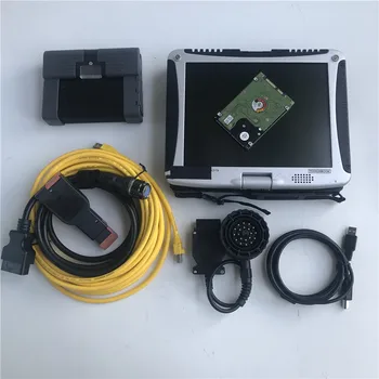 

auto scanner for b-mw icom a2 b c with laptop cf-19 toughbook 4gb ram full set with 2020.09v hdd for b-mw diagnostic programmer
