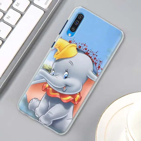 H09 Мультяшный слон Дамбо телефонные чехлы для samsung Galaxy A10 A20e A30 A40 A50s A60 A70 A80 A6 A7 A8 A9 в твердом переплете - Цвет: H09