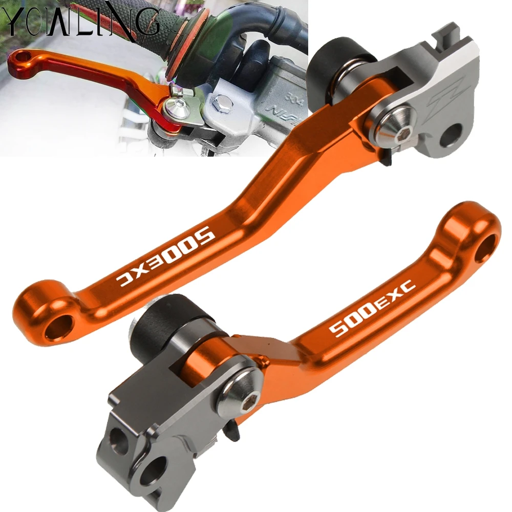 Motorbike Aluminum Custom Made Folding Brake Clutch Lever For 500exc