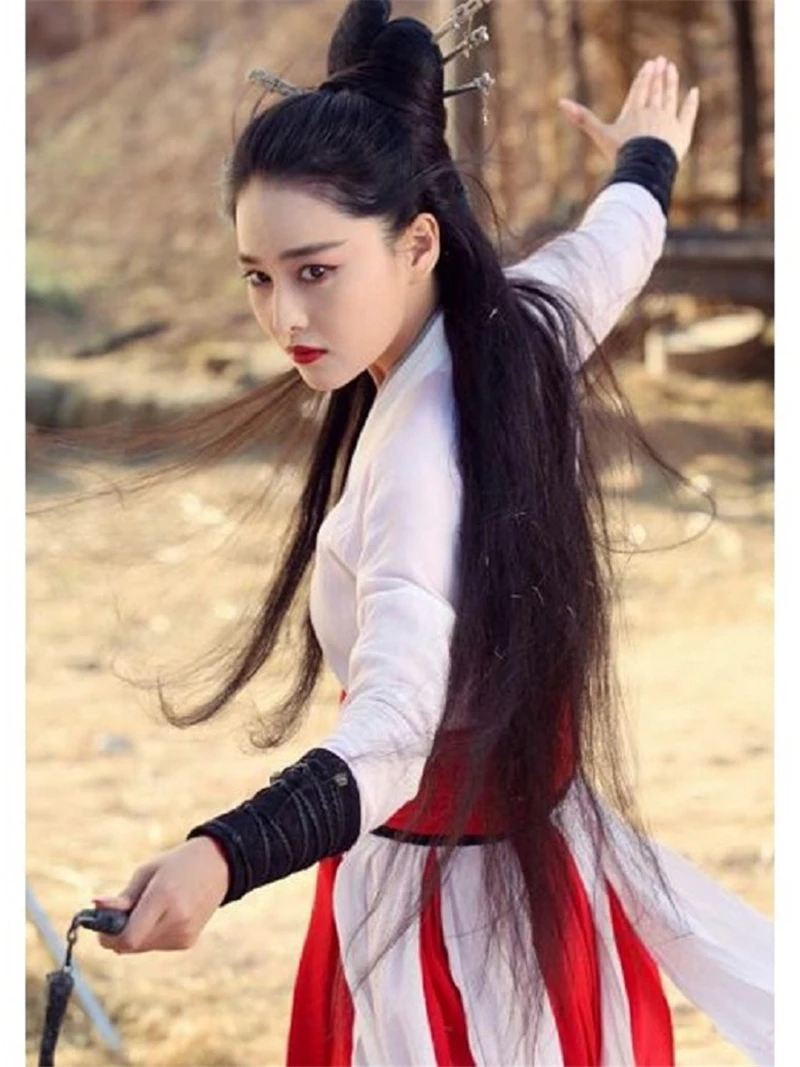 Костюм Hanfu Studio Фотография костюм cos Китайский кунг-фу женщина рыцарь халат zi xia представление костюм фильм ТВ Костюм
