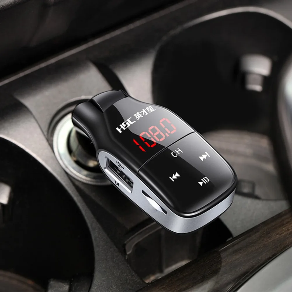 Автомобильное зарядное устройство HSC YC37, Автомобильный MP3-плеер, двойной USB 3.1A, автомобильное зарядное устройство с сильной совместимостью, быстрая зарядка, смарт-зарядка