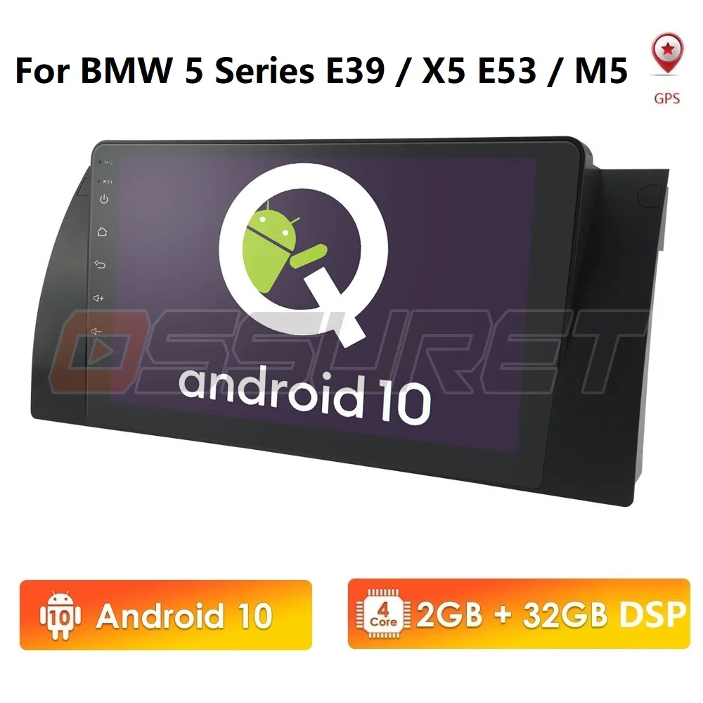 Автомагнитола Ossuret для BMW мультимедийная стерео-система на Android 10 с GPS