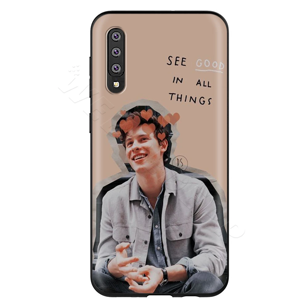 Webbedepp Шон Мендес чехол для samsung Galaxy S7 S8 S9 S10 Edge Plus Note 10 8 9 A10 A20 A30 A40 A50 A60 A70