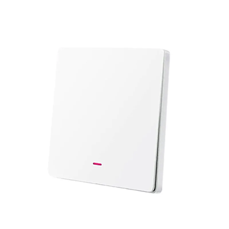 SYT01 WI-FI без нейтральный Смарт настенный выключатель с RF433 передатчик 1/2/3 банды Великобритании/ЕС Стандартный с одиночной линией противопожарная проводка светильник переключатель Tuya - Цвет: SYT01