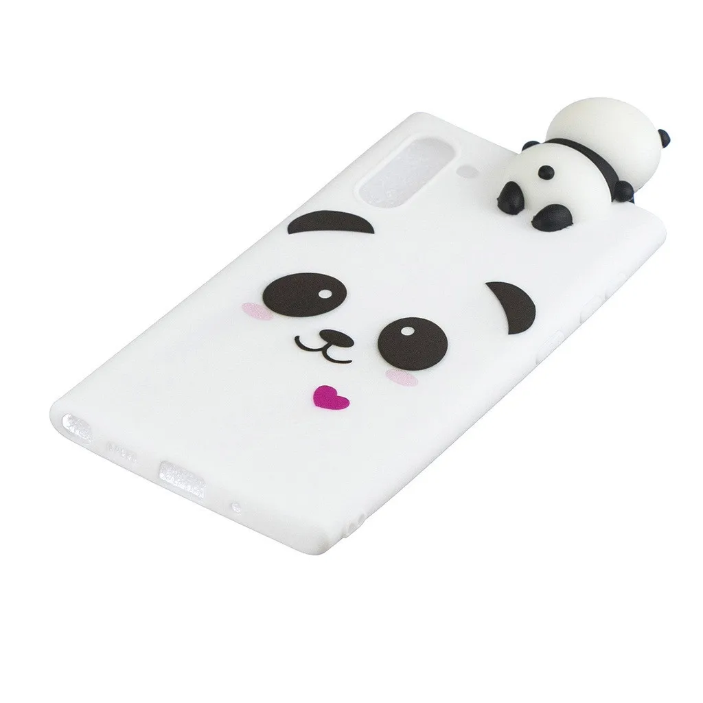 For Samsung Galaxy Note 10 6.3inch Panda New Personalized Print Phone Case Ultra Thin Soft Silicone Cute Cartoon Phone Case