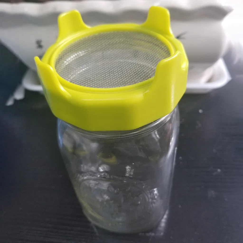 Фильтр Mason Can Lid Sprouting Net Cover Bean Sprouts фильтр