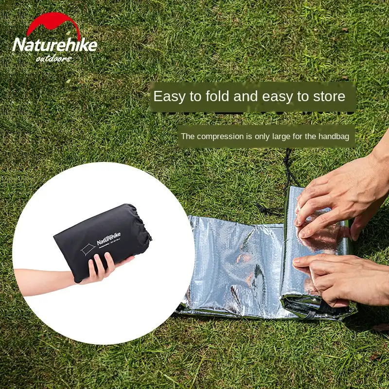 Naturehike Multi-Function PE Aluminum Foil Moisture-Proof Mat Camping Portable Folding Mat Outdoor Picnic Mat