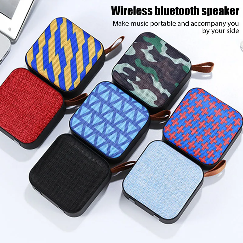 Тканевый беспроводной Bluetooth-динамик T5 уличный портативный сабвуфер мобильный