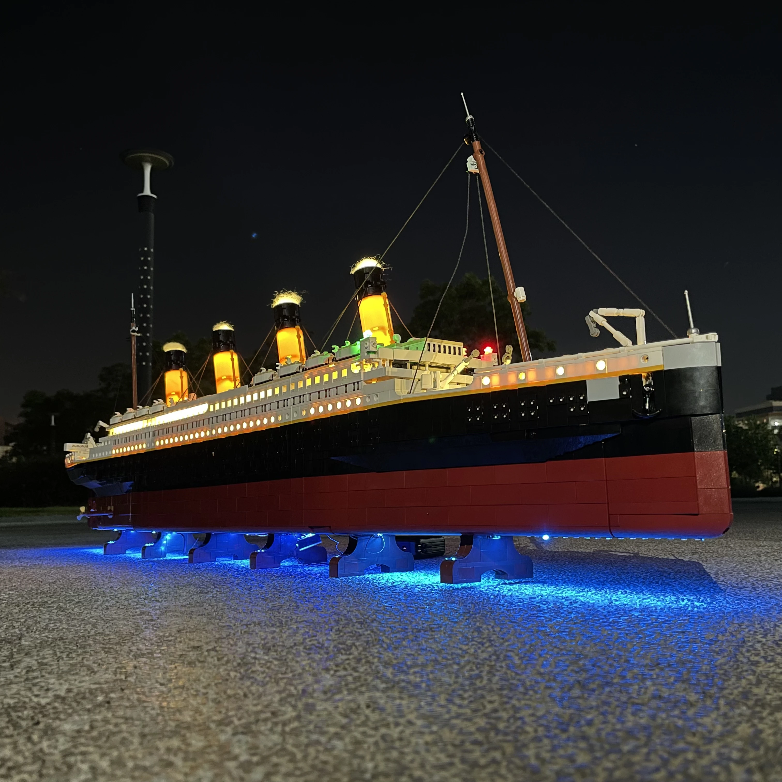 2022 New In Stock RC LED Light Set For Titanic Ship Compatible with 10294 Building Blocks Lepinblocks Toys Gifts | Игрушки и хобби