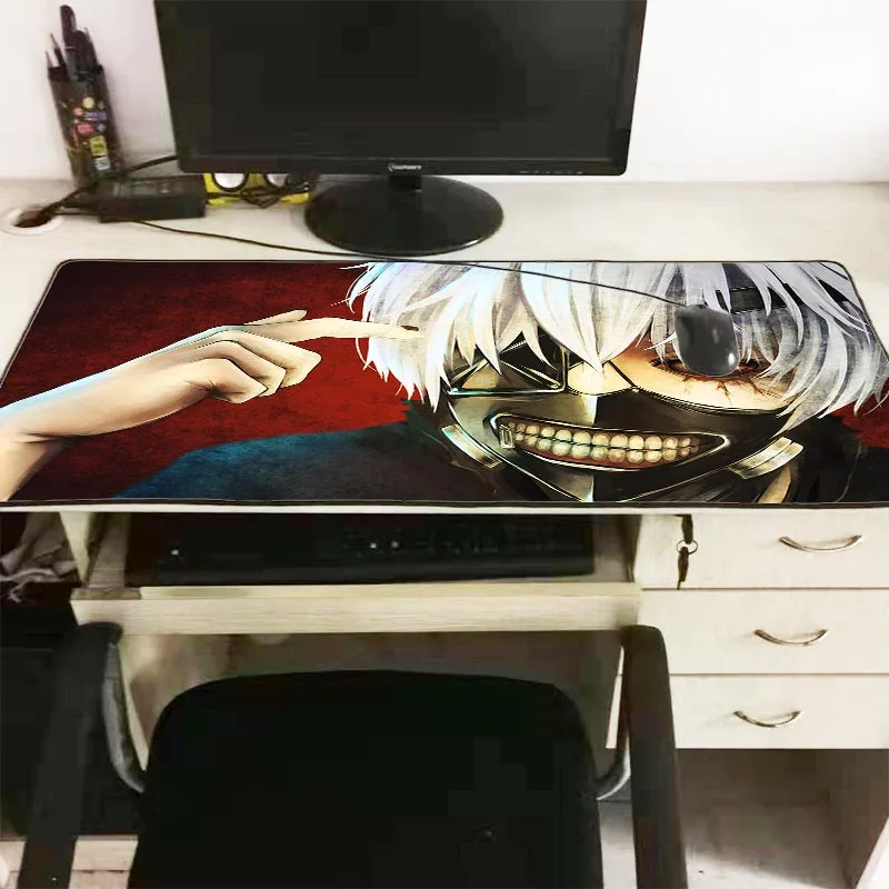 Игровой коврик для мыши Mairuige Tokyo Ghoul игровой с закругленными краями и