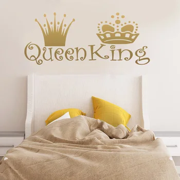 

Removable Queen King Wall Sticker Self Adhesive Watercolo For Home Decor Living Room Bedroom Removable Mural