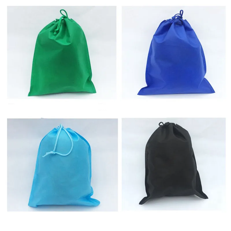 

50pcs Non-woven Fabric Shopper Bag Case Multifunction Recyle Bag Tote Bags Custom Make Printed Logo Shopping Bags40x50cm 45x55cm