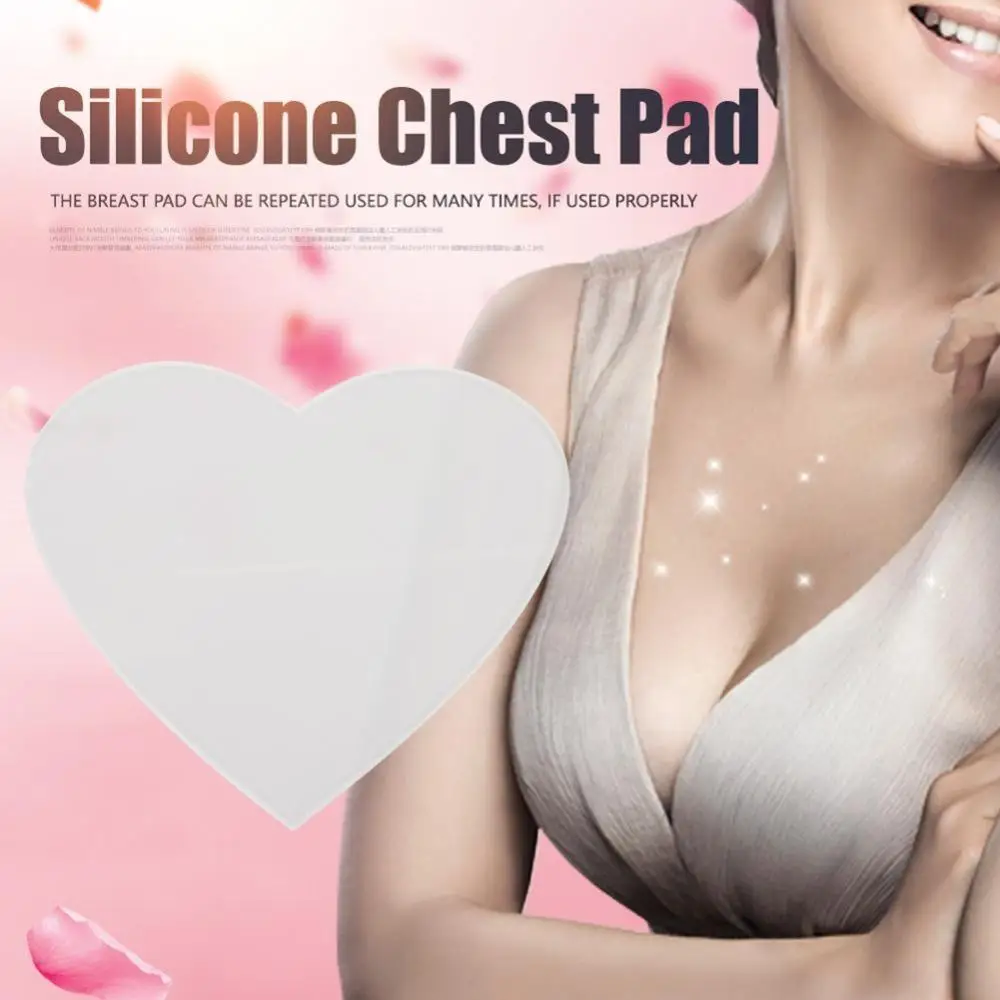 

Reusable Anti Wrinkle Chest Pad Silicone Transparent Removal Patch Skin Care Anti Aging Breast Lifting Chest Patch Flesh