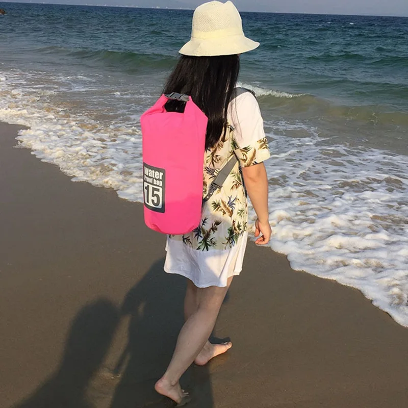 5L/10L/20L водонепроницаемый плавательный мешок дрейфующий плавающий пляж водостойкий рюкзак лодочный мешок плавающие сумки рафтинг Рюкзаки Сумка