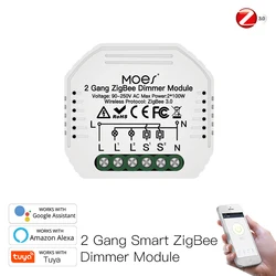 Mini DIY Wifi Switch Relay Breaker 2 Gang Smart Light Dimmer Module Zigbee Hub Requires With Tuya Smart Life Alexa Google Home Mini DIY Wifi Switch Relay Breaker 2 Gang Smart Light Dimmer Module Zigbee Hub Requires With Tuya Smart Life Alexa Google Home