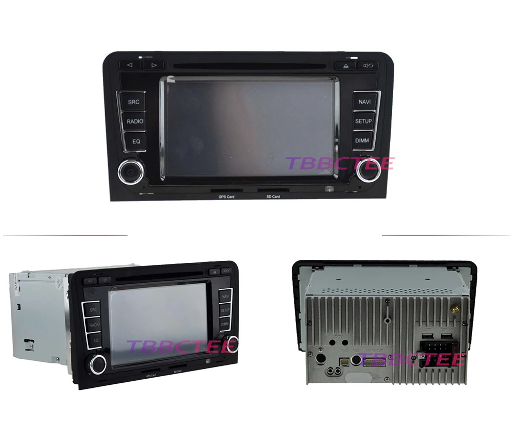 Android Автомобильный gps навигатор для Audi A3 8p 2003-2013 автомобильный dvd-плеер BT, RDS Mlutimedia плеер Navi 2Din WiFi