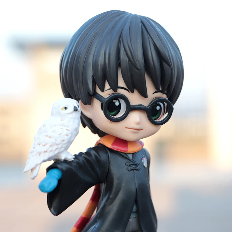 Miniko Cute Big Eyes Harried Hermione Snape PVC Anime Dolls Collectible Potter Action Figure Q Version Model Toy