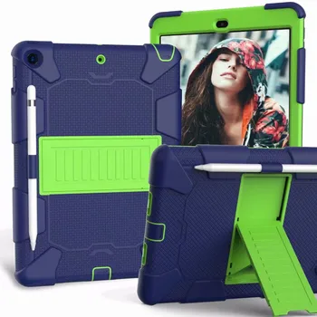 

Case For iPad 10.2 2019 7 7th gen A2200 A2197 Funda Tablet Shockproof Hard case Military Heavy Duty Rugged Stand Cover