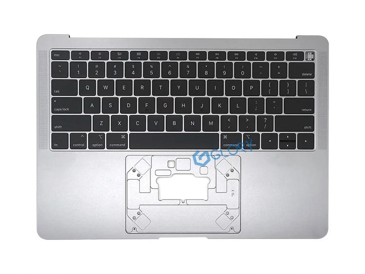 Космический серый США Макет A1932 Топ чехол для Macbook Air retina 1" A1932 Топ чехол Упор для рук с клавиатурой+ подсветкой MRE82