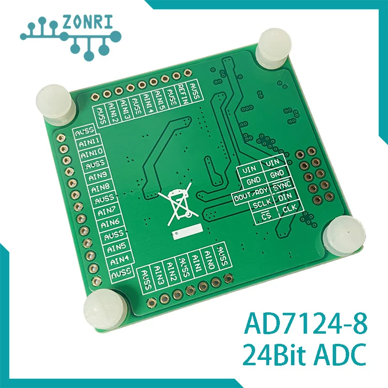 AD7124-8 24Bit многоканальный АЦП модуль сбора данных