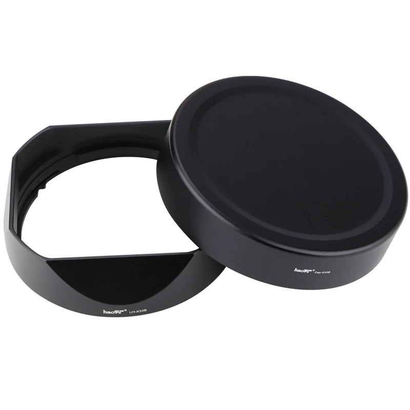 Haoge Lens Hood Metal Square for Fujifilm XF33mm F1.4 R WR Lens