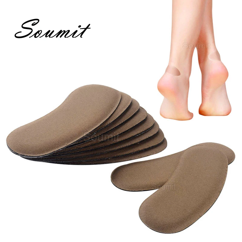 1 Pair Heel Grips Shoe Pads Liner Back Inserts Soft Cushion Insoles Anti-rubbing 
