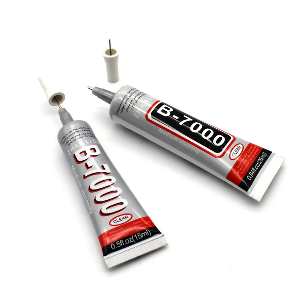 

3ML New Packing B-7000 Multi Purpose Glue Adhesive DIY Cell Phone Nail Gel Crafts Glass Epoxy Resin B7000 Adhesives B002