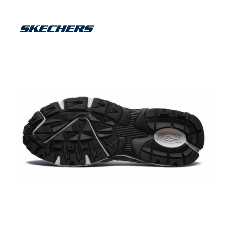 Skechers/мужская повседневная обувь; обувь D'lite на шнуровке; Мужская брендовая Роскошная обувь; мужские кроссовки; Tenis masculino zapatillas hombre; 999307-BLK