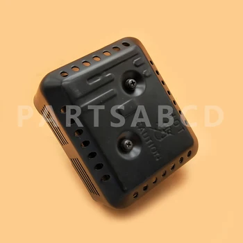 

PARTSABCD Metal Alternator Motor Exhaust Pipe Silencer For 168F 170F Water Pump Power