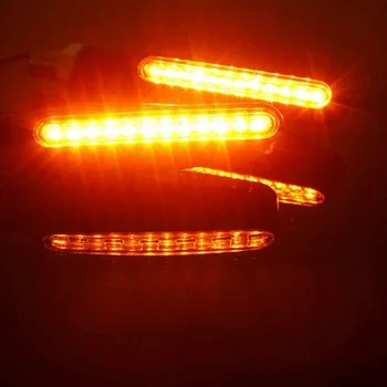 

Bike Turn Signal Light LED Amber Turn Signal Light Indicators Universal