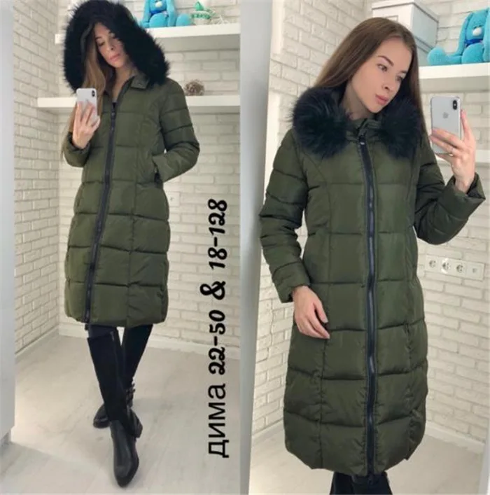 

2019 Spring New Style Hooded Mid-length Cotton-padded Clothes AliExpress EBay