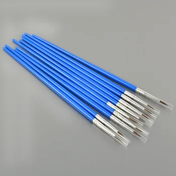 

100pcs Tiny Acrylic Nail Art Tips Liner Painting Drawing Brush Pen Tools Kit