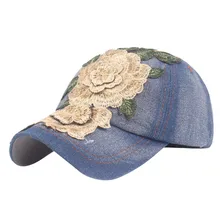 Женская бейсболка с вышивкой бейсболка с цветами повседневная спортивная регулируемая бейсболка baseball gorgorra hombre casquette бэйсболка# E