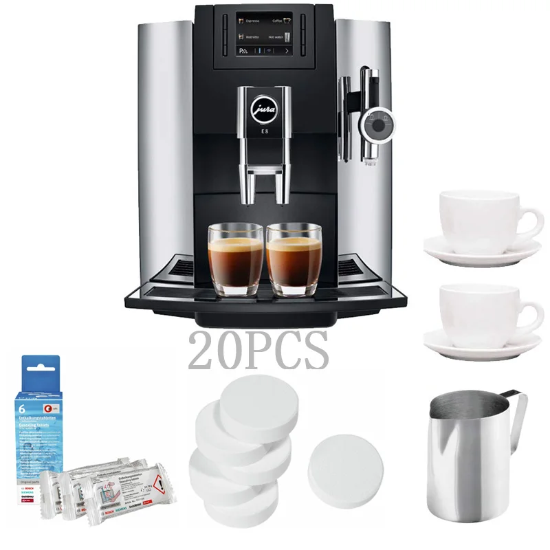 

20PCS Espresso Coffee Machine Cleaning Tablet Effervescent Tablet Descaling Agent Extend Life of Grinder Kitchen Accessories