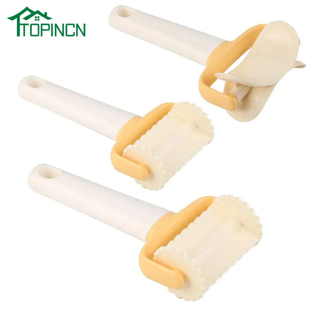 3Pcs/Set Cookie Roller Cutter Dough Cutter Rolling Angel Cookies Cutter