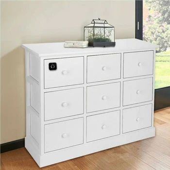 

Safe Filing Smart Fingerprint Lock Drawers Cabinets Door Security Biometrics Set