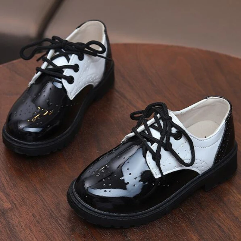 children's shoes for sale New Children Leather Shoes Student Performance Shoes Fashion Girls Dress Shoes Boys Formal Suits Oxfords child shoes girl