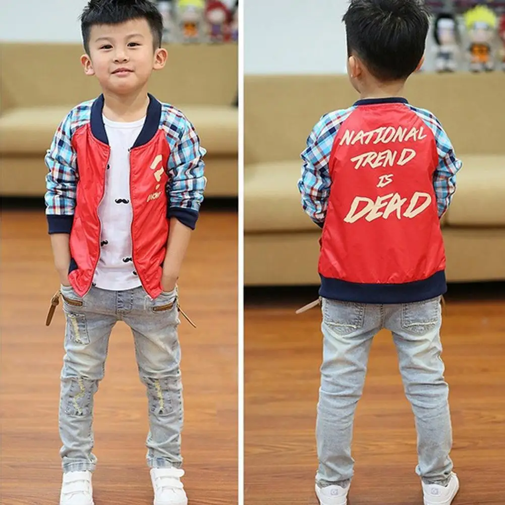 

Fashion Children Jeans Kids Boy Autumn Elastic Long Straight Denim Pants Cotton Jeans Trousers stretch slim light denim trousers