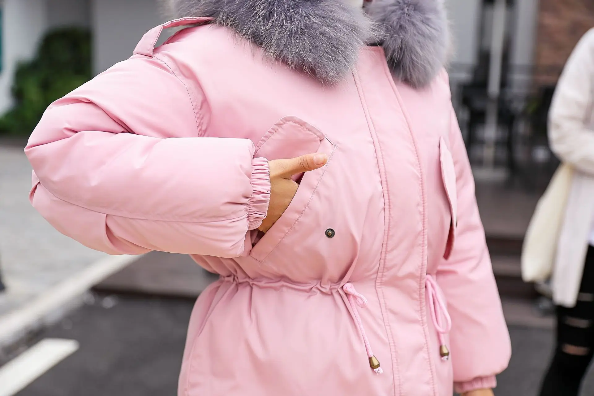 Осенне-зимнее Новое Стильное хлопковое пальто AliExpress EBay