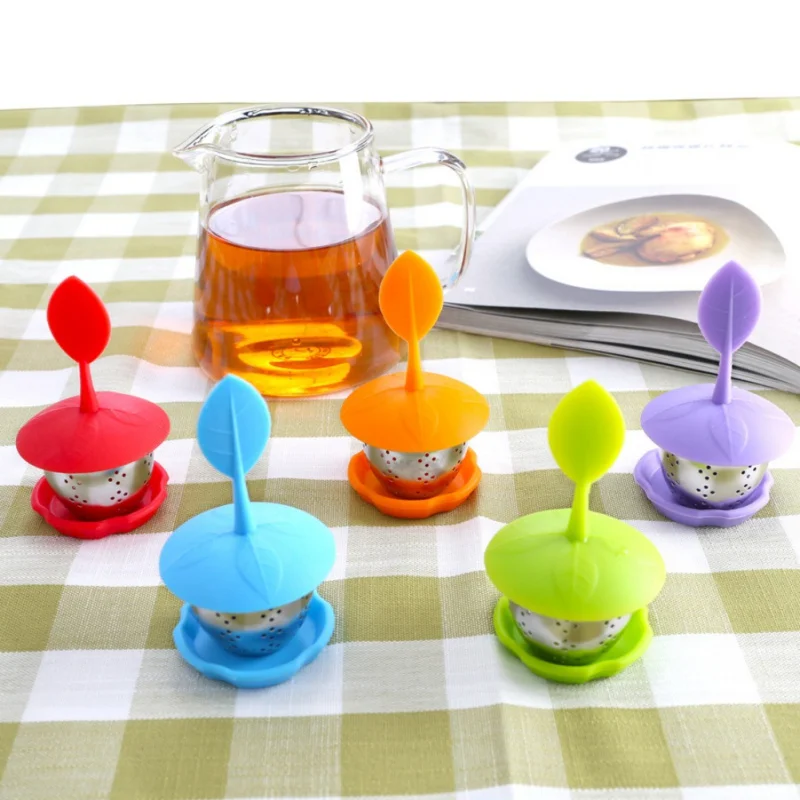 

Tea Filters Ball Silicone Tea Leaking Leaves Suspension High Temperature Water Maker Tool Tea Accessories