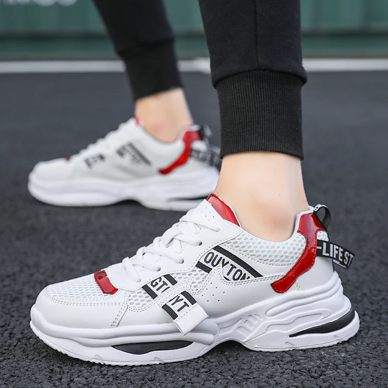 

Harogate Hot Sale Men Shoes Indestructible Sneakers Breathable Casual Male Footwear For Fashion Mesh Sport Shoes Men Sneakers