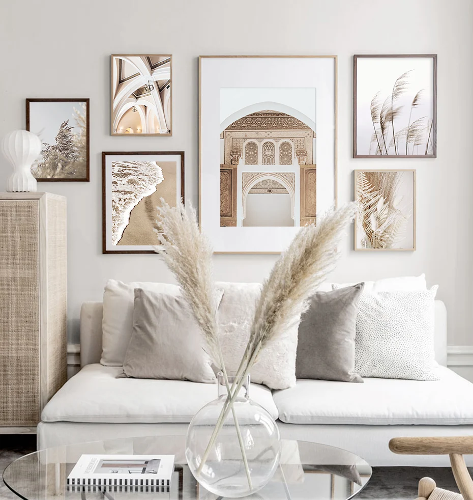 Beige-Monaco-Gate-Palace-Dried-Plants-Scene-Travel-Poster-Canvas-Painting-Prints-Wall-Art-Pictures-for (2)