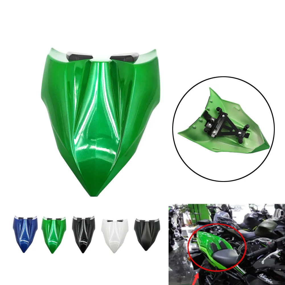 

For Kawasaki Ninja Z650 2017 High Quality Plastic Motorcycle Rear Seat Cover Scooter Tail Fairing Cowl W/ Bracket Z 750