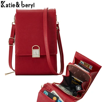 

Mini Women Shoulder Bags Female Phone Wallet Women Flap Messenger Bag Brand Designer Small Crossbody Bag PU Leather Ladies Purse