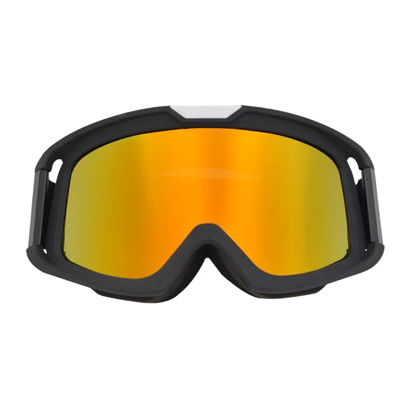 Новинка, унисекс, лыжные очки, сноуборд, снежные очки, анти-песочные, дышащие, ветрозащитные, большие Лыжные маски, очки - Цвет: R