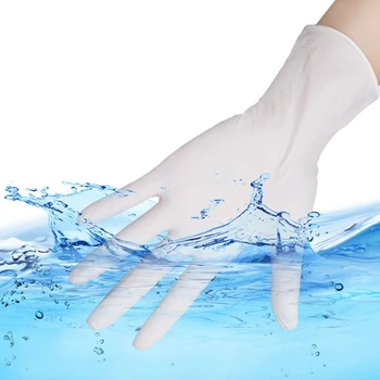 

50/100PCS Black Disposable Gloves Latex Dishwashing/Kitchen/Medical /Work/Rubber/Garden Gloves Universal For Left and Right Hand