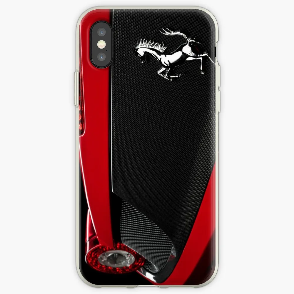 

Ferrari 458 Ita for iPhone 11 X XS Max XR Cute Cat Tom Cover for iphone 8 7 6 6S Plus Soft Silicone Clear