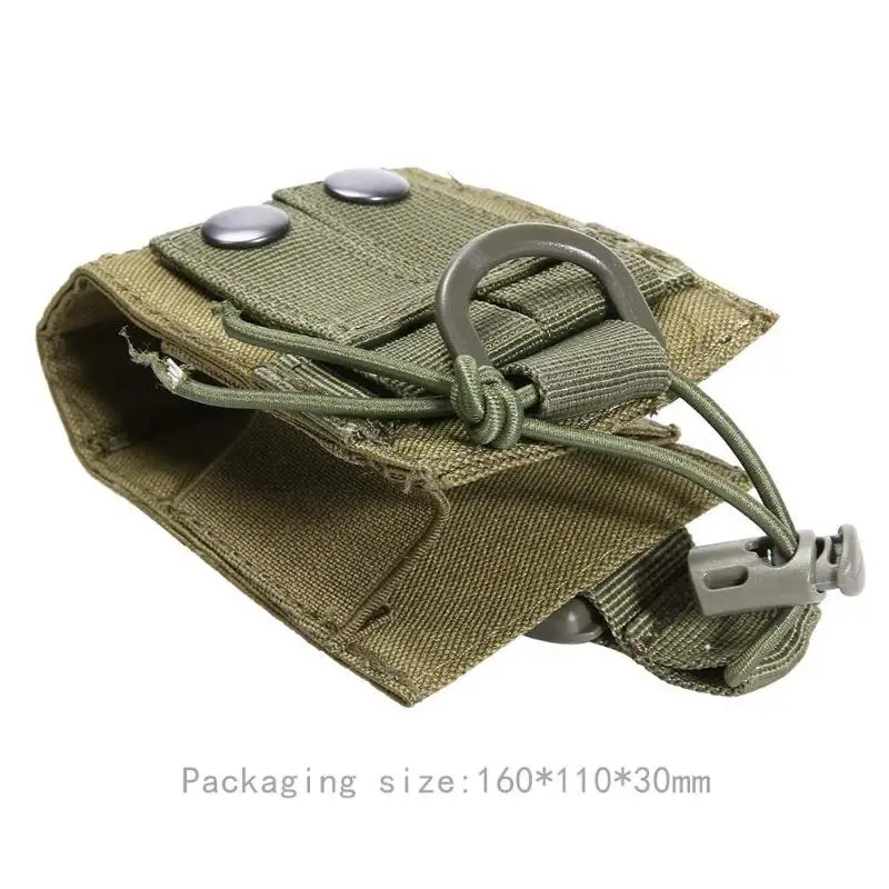 Открытый Molle нейлон Радио Walkie держатель рации Сумка Журнал карман